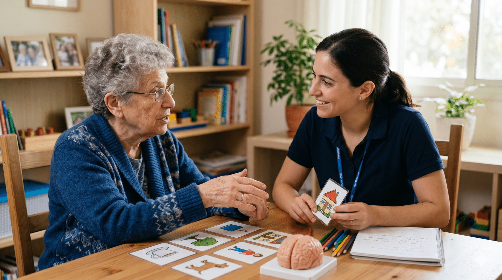 אבחון וטיפול אפזיה aphasia