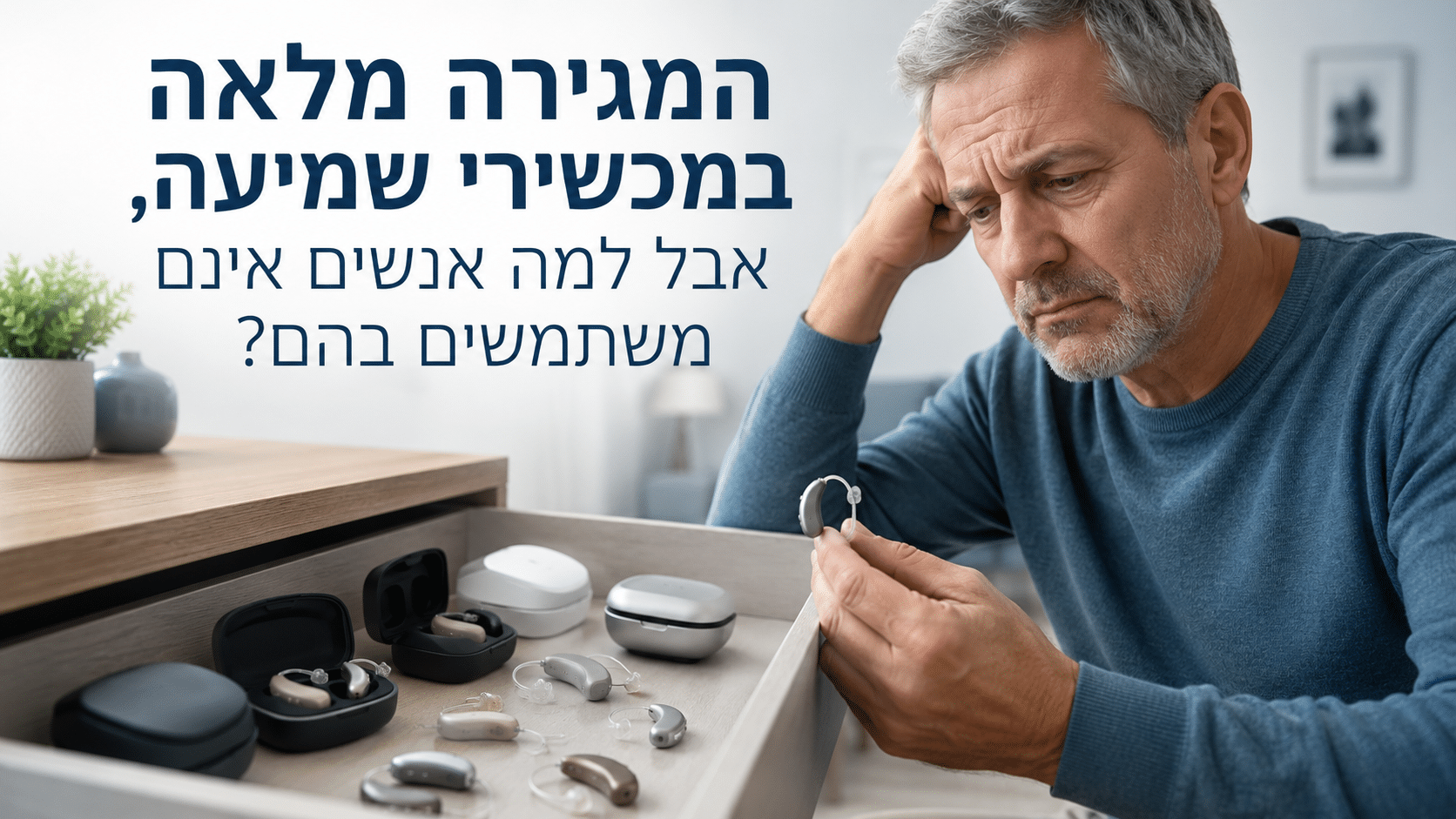 מכשיר שמיעה רק לפי המחיר עלול להתאכזב.