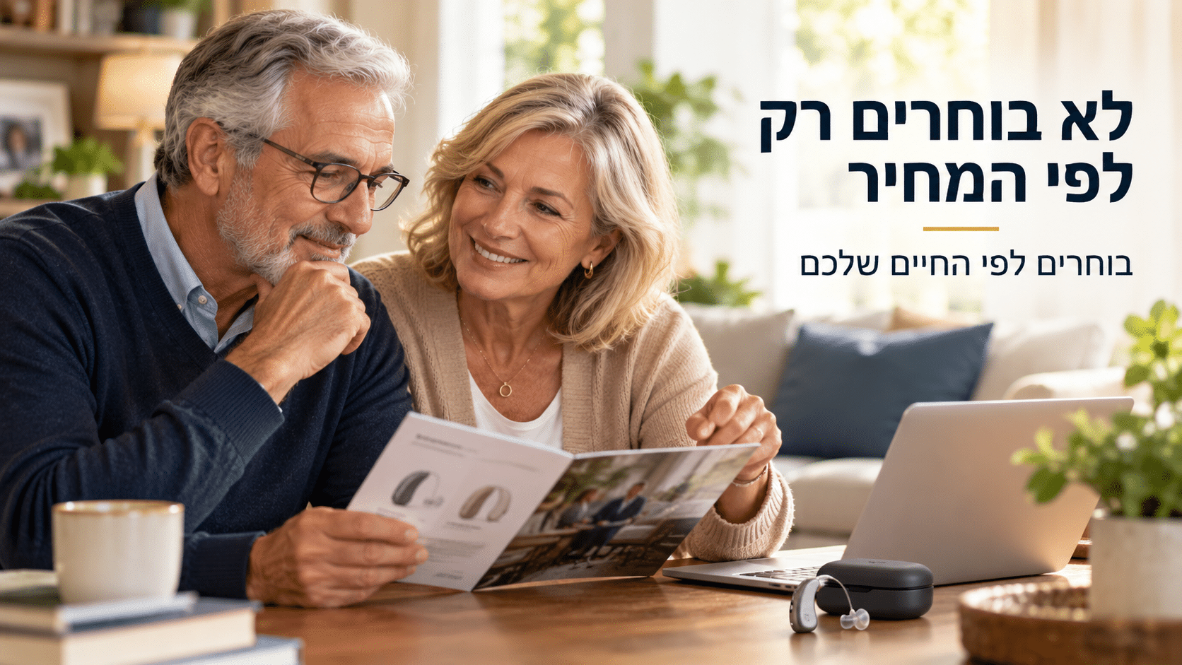 רגע לפני שקונים מכשיר שמיעה לומדים משהו חשוב.